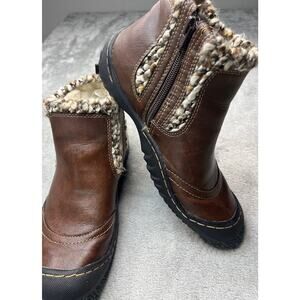 J Sport‎ By Jambu Women’s  Darcie Brown Ankle Boot Size 6.5M